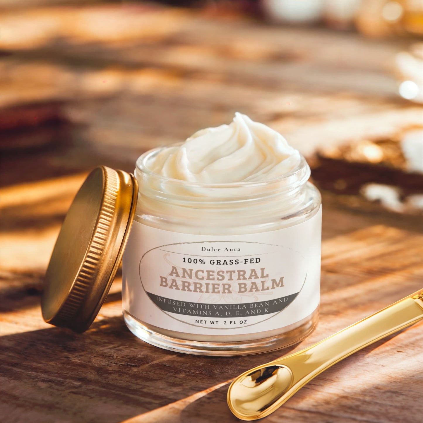 Ancestral Barrier Balm with Vanilla Bean.
